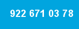 922 671 03 78 922 671 03 78